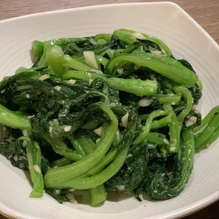 V4. Stir-Fried Choy Sum with Garlic