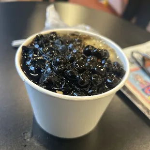 Bubbles, ai yu, grass jelly