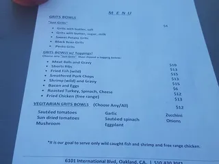 It's All About Grits