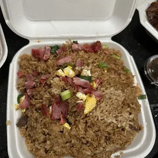 Pork fried rice