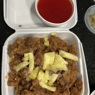 Pineapple chicken