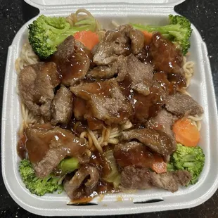 Teriyaki beef