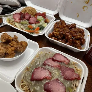 Side of sweet and sour sauce not pictured!