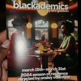 Blackademics play