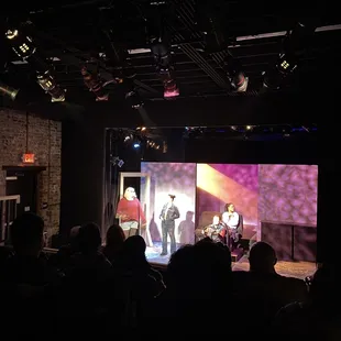 Set of a spring 2023 play