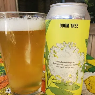The lovely Doom Tree! Wonderful herbal beer and perfect for outdoor consumption!