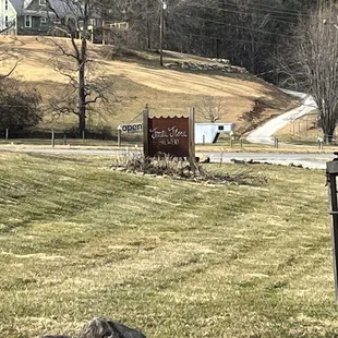 outside
