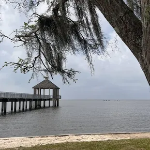 Pier onto Lake Pontchartrain