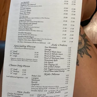 To go menu