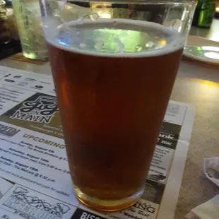 I am thinking pizza and beer tonight.   Yuengling draft $2.00.