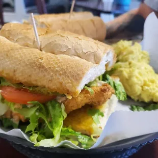 Catfish po boy