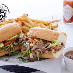 Roast beef Poboy
