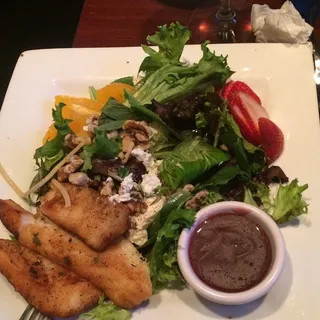 Sea Bass Spring Salad