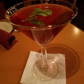 Berry Basil Martini