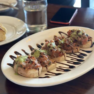 Bruschetta di melanzana