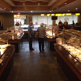 people in a restaurant