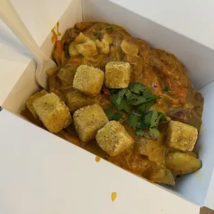 The Buddha&apos;s Korma - India with tofu