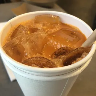 Thai iced tea (vegan)