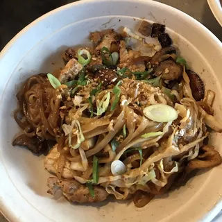 Wild Ginger and Mushroom Noodles - Japan