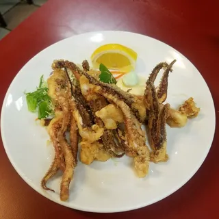 Deep Fried Squid Legs