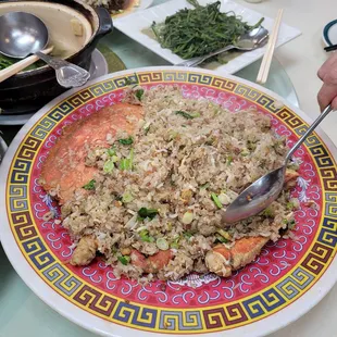 Crab fried rice