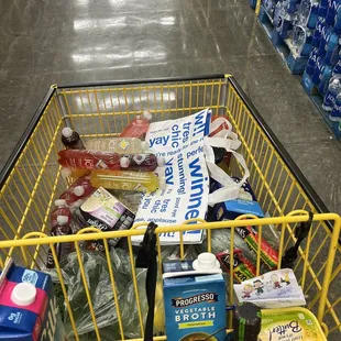 Getting a little healthier time cutting out a lot of the sugars