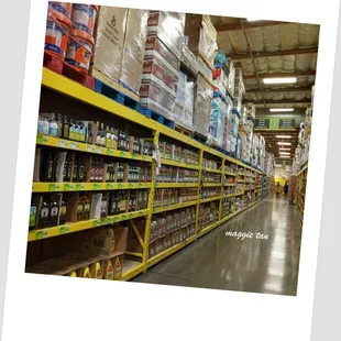 a grocery store aisle