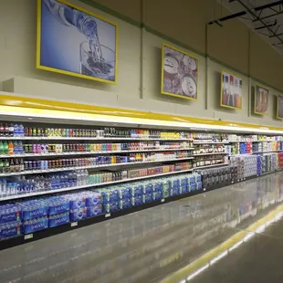 a grocery store aisle