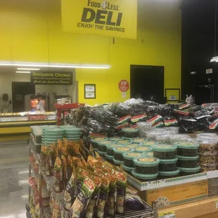 Shopping for more snacks