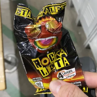 Mexican candy they got here.