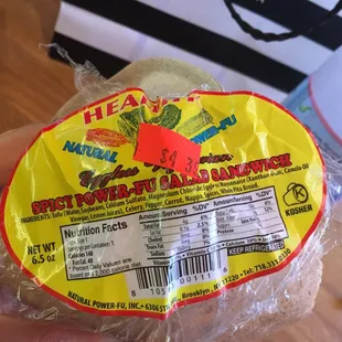 Vegan sandwich options