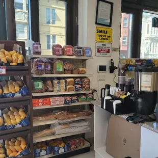 a variety of food items