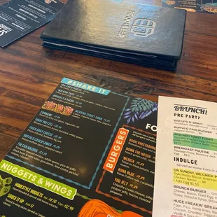 Menus