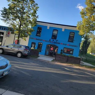 The outside entrance