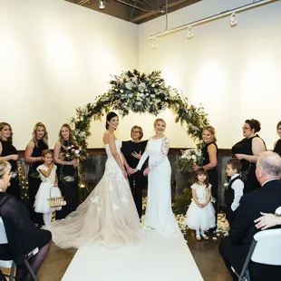 Wedding Ceremony in our event space