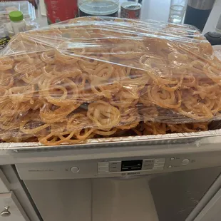 Fresh jalibi traditional Pakistani Indian Punjabi sweets