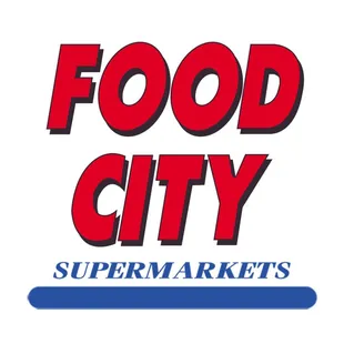 the logo for the food city supermarket