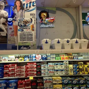 a variety of products for sale