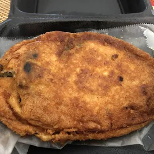 The chili relleno I got for my mom to try   Tasty