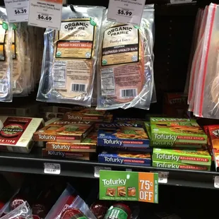 Always tons of coupons scattered throughout the store