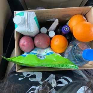 Thank you for recycling a box before using a bag