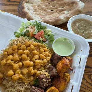 Beef and Chicken Kabob