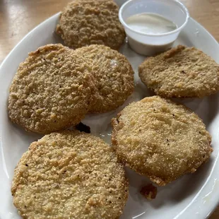 Fried green tomatoes