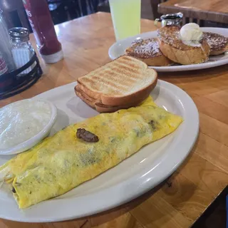Ribeye Steak Omelette