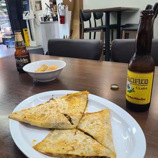 Birrria! Birria eggrolls, birria Quesadilla.