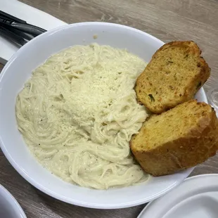 Angel hair fettuccine