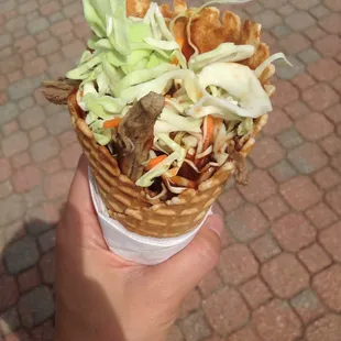 Drunken pig cone