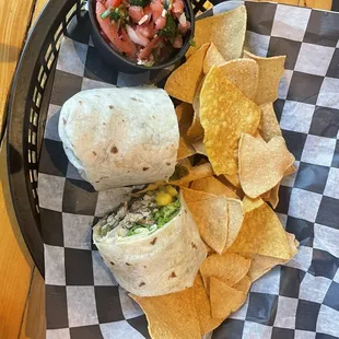 Jerk Chicken Wrap