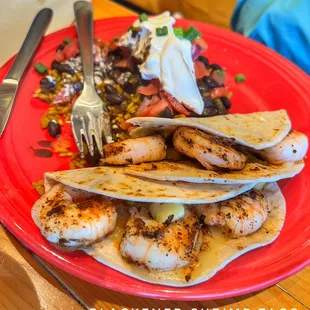 Blackened Shrimp Tacos