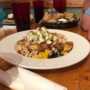 Blackened Mahi Tostada